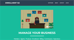 Desktop Screenshot of enrollment123.com
