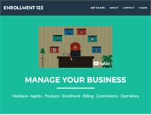 Tablet Screenshot of enrollment123.com